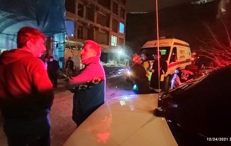 ریزش آوار در پردیس ۲ کشته و ۳ مصدوم برجای گذاشت