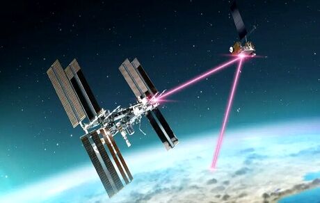 آزمایش اینترنت لیزری در ایستگاه فضایی