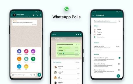 بروزرسانی جدید پیان‌رسان پرمخاطب: نظرسنجی به واتس‌اپ آمد