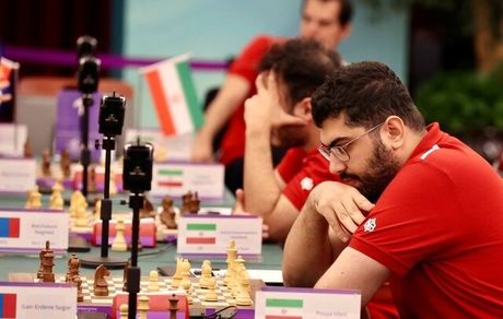 برد تیم ملی شطرنج مقابل مغولستان