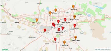 آلودگی هوا دست از سر تهران بر نمی‌دارد