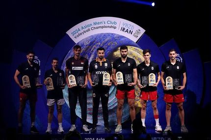 تیم رویایی مسابقات والیبال باشگاه‌های آسیا مشخص شد