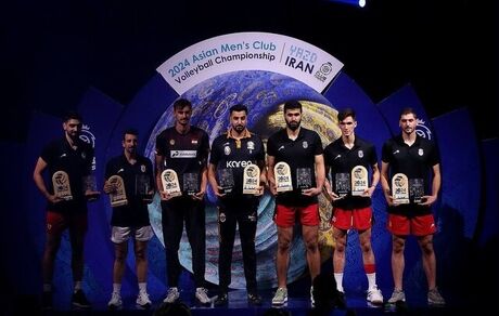 تیم رویایی مسابقات والیبال باشگاه‌های آسیا مشخص شد