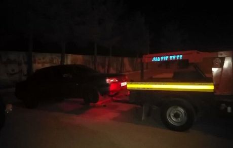 توقیف خودرویی با سرعت ۲۰۰ کیلومتر بر ساعت با سرنشینان نوجوان