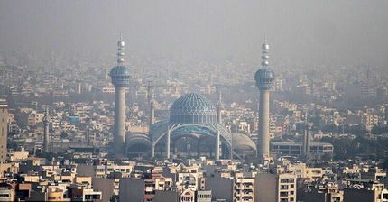 آلودگی هوای شهرهای مختلف استان اصفهان در آخرین روزهای زمستان