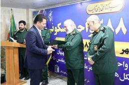 افتتاح پروژه ۲۸۸ واحدی سپاه خوزستان با مشارکت بانک مسکن / قدردانی جانشین فرمانده کل سپاه از عملکرد بانک مسکن
