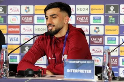 بازیکن تیم ملی فوتبال قطر: با شور و اشتیاق به مصاف ایران خواهیم رفت