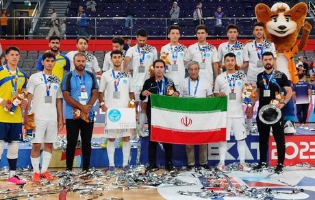 نایب قهرمانی تیم فوتسال دانشجویان ایران در روسیه