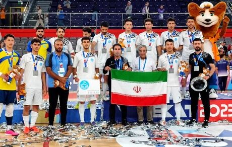 نایب قهرمانی تیم فوتسال دانشجویان ایران در روسیه