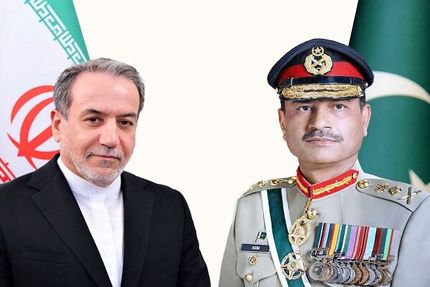 دیدار عراقچی با فرمانده ارتش پاکستان
