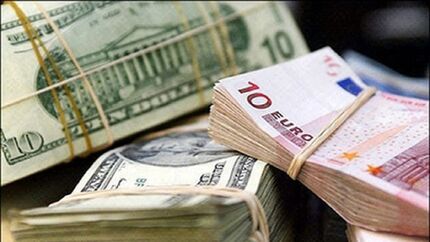 قیمت دلار و یورو در در ۲۸ تیر