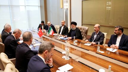 رئیسی در خصوص فلسطین با اردوغان دیدار کرد