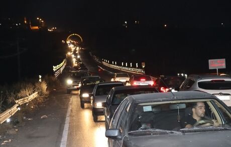 انسداد ورودی یاسوج از سمت اصفهان