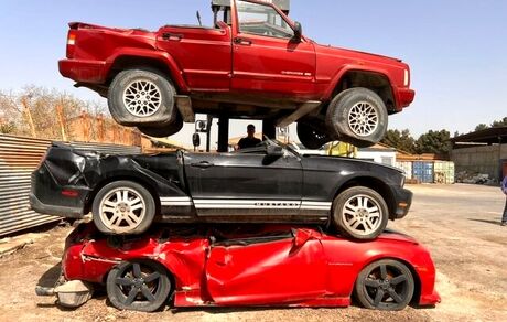 جزئیات انهدام خودروهای آمریکایی