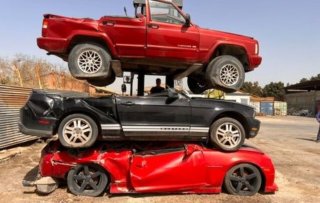 جزئیات انهدام خودروهای آمریکایی