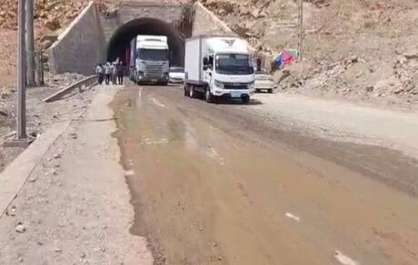 بازگشایی یکی از دو تونل گلوگاه شهید میرزایی در محور بندرعباس - سیرجان