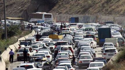 ترافیک سنگین در محورهای شمال کشور