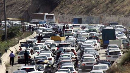 ترافیک سنگین در محورهای شمال کشور