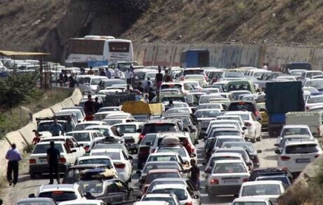 ترافیک سنگین در محورهای شمال کشور