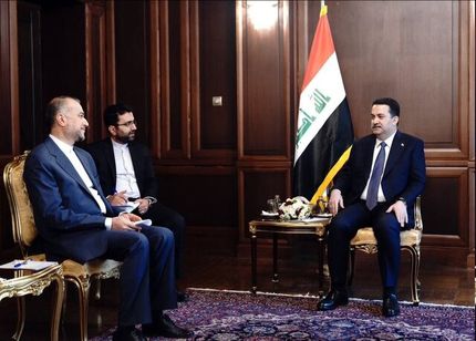 دیدار وزیر امور خارجه با نخست وزیر عراق