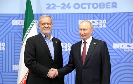 پزشکیان: روابط ایران و روسیه راهبردیست / پوتین :سلام من را خدمت آیت الله سید علی خامنه‌ای برسانید