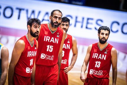 بازیکنان ایران برای دیدار بسکتبال با چین مشخص شدند