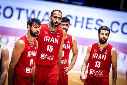 بازیکنان ایران برای دیدار بسکتبال با چین مشخص شدند