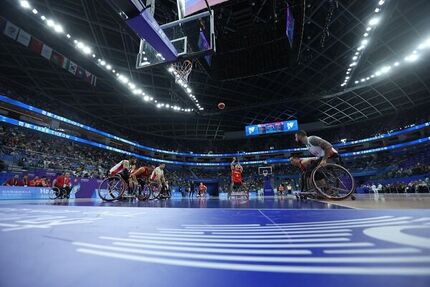 صعود تیم ملی بسکتبال با ویلچر به نیمه نهایی پاراآسیایی