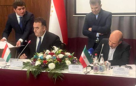 امضای دو سند همکاری بین ایران و تاجیکستان
