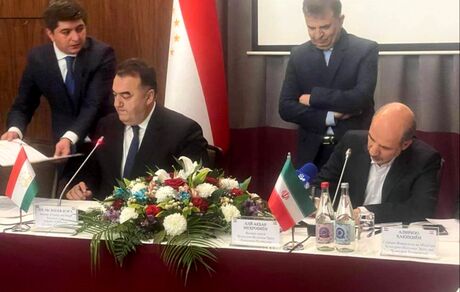 امضای دو سند همکاری بین ایران و تاجیکستان