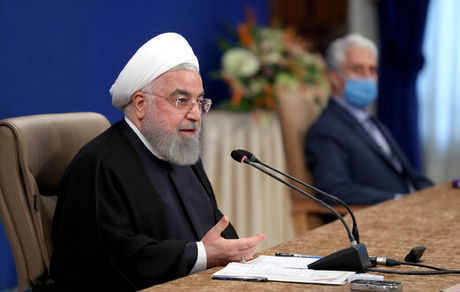 روحانی: قضاوت‌های ‌مغرضانه علیه نظام و دولت را نقش برآب کردیم