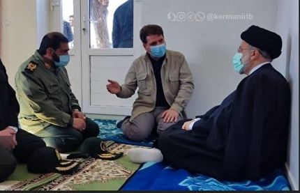 نشست اضطراری رئیس جمهور با مسئولان جنوب استان کرمان و بازدید هوایی از مناطق سیل زده