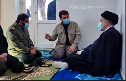 نشست اضطراری رئیس جمهور با مسئولان جنوب استان کرمان و بازدید هوایی از مناطق سیل زده