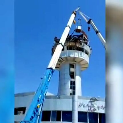 برج مراقبت فرودگاه بین‌المللی تبریز ایمن‌سازی شد