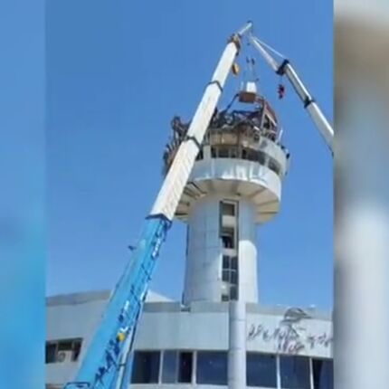 برج مراقبت فرودگاه بین‌المللی تبریز ایمن‌سازی شد