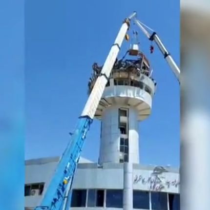 برج مراقبت فرودگاه بین‌المللی تبریز ایمن‌سازی شد