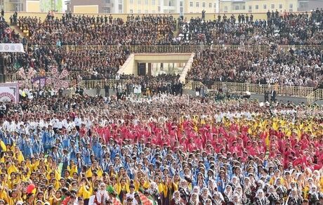 جشن نوروز در تاجیکستان با حضور رئیس جمهور این کشور برگزار شد