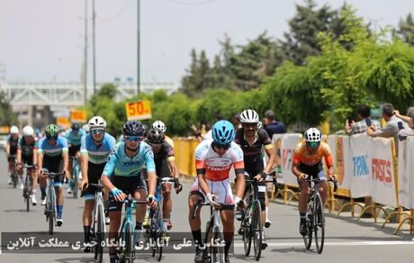 مرحله نخست سی و هفتمین دوره تور دوچرخه سواری ایران آذربایجان از نگاه دوربین