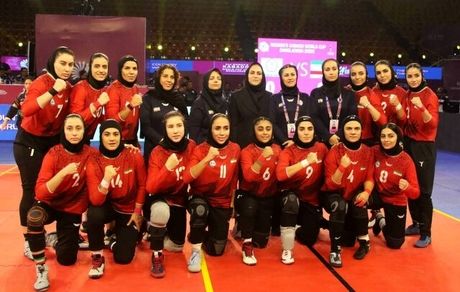 تیم ملی کبدی زنان ایران به عنوان سوم مشترک جهان رسید