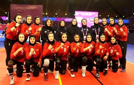 تیم ملی کبدی زنان ایران به عنوان سوم مشترک جهان رسید