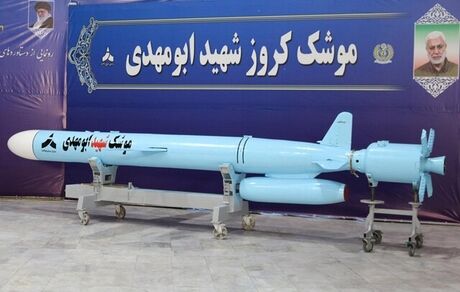 موشک کروز «ابومهدی» رونمایی شد