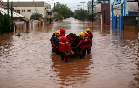 بیش از یک صد فوتی و مفقود در سیل برزیل