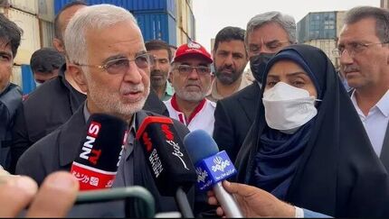 مهار ۸۰ درصدی حریق حادثه انفجار بندر شهید رجایی بندرعباس