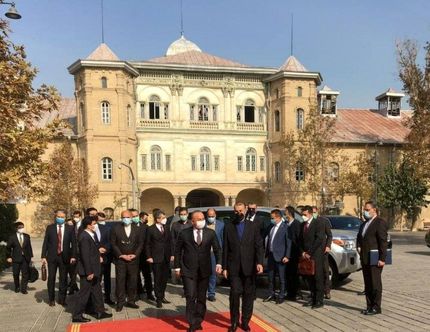 وزیر خارجه ترکیه وارد تهران شد