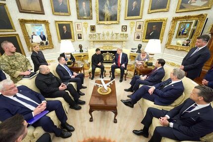 ترامپ و زلنسکی دیدار کردند