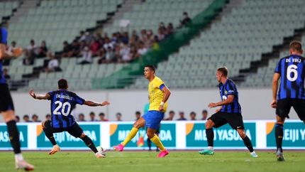 تساوی اینترمیلان و النصر عربستان در ژاپن