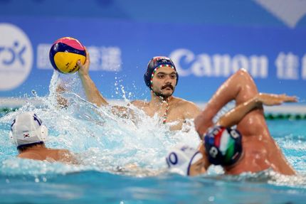 صعود تیم ملی واترپلو به نیمه نهایی بازی‌های آسیایی