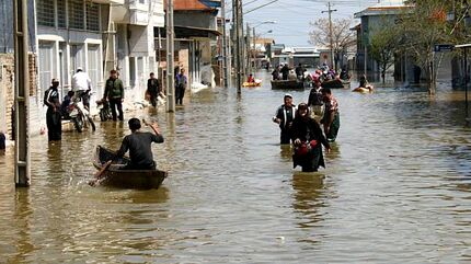 سایه احتمال وقوع سیل بر سر ایران