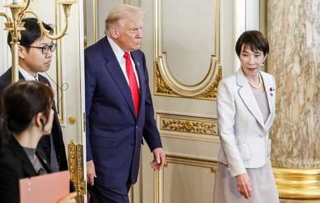 ترامپ به نخست وزیر ژاپن: چین را تحریک نکن