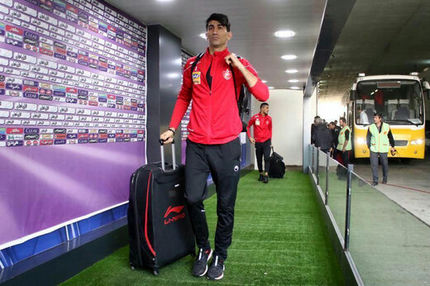 بیرانوند حتی این توپ بزرگ را هم مهار می‌کند/ عکس